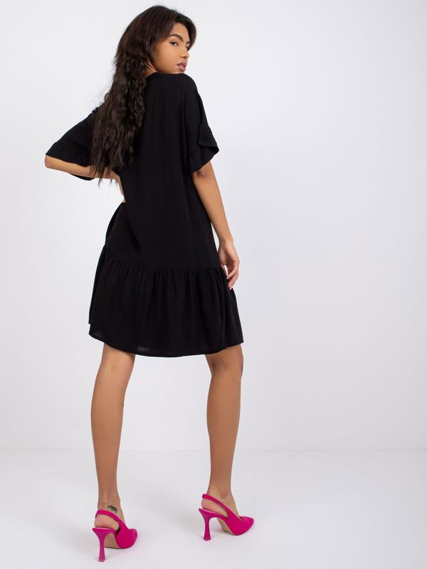 Sublevel Dress-D73761M30306A-black