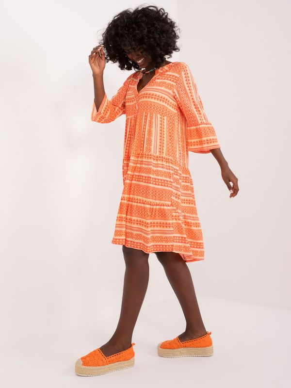 Sublevel Dress-D73771M30214L-orange