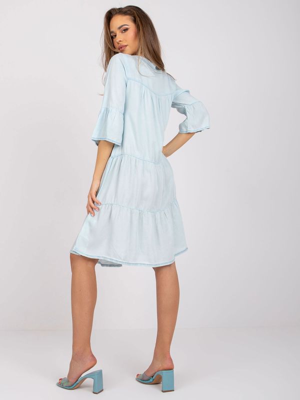 Sublevel Dress-D74501M30214L155-light blue