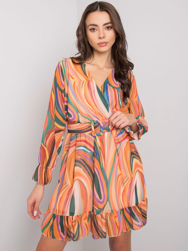 Italy Moda Dress-DHJ-SK-12220-4.21-Orange