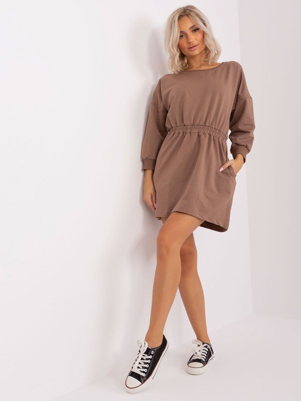 Lily Rose Dress-EM-SK-HS-21-487.41-brown