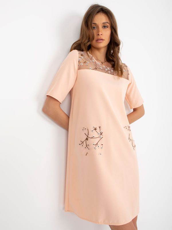 LAKERTA Dress-LK-SK-506790.45-Peach