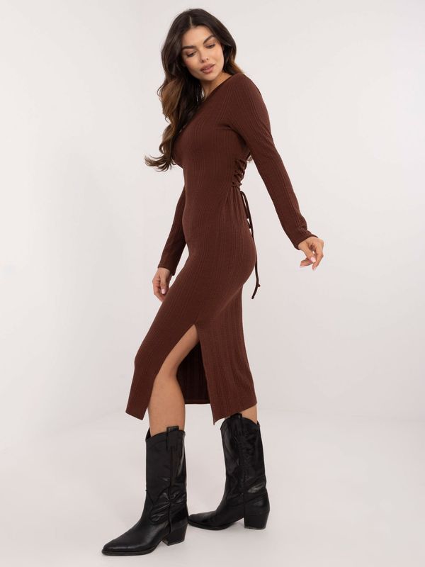 LAKERTA Dress-LK-SK-509820.67-dark brown