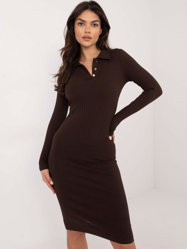 RELEVANCE Dress-RV-SK-10010.40-dark brown
