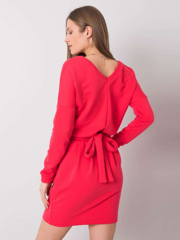 RUE PARIS Dress-RV-SK-6037.18X-Coral