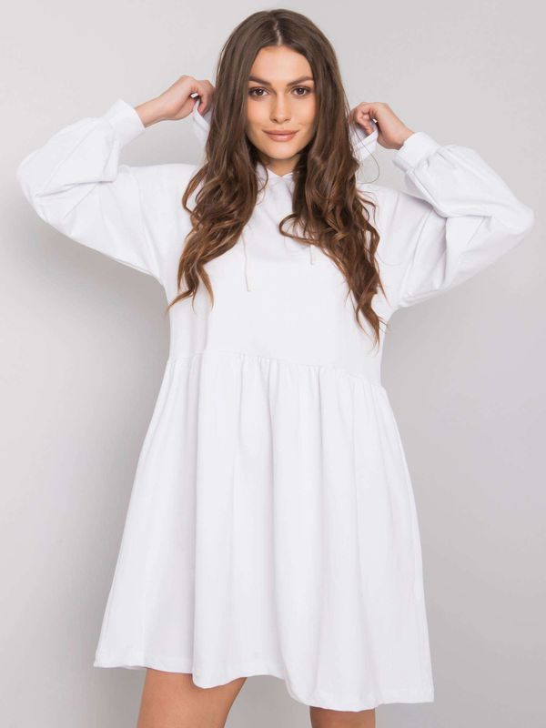 RUE PARIS Dress-RV-SK-6722.48P-white