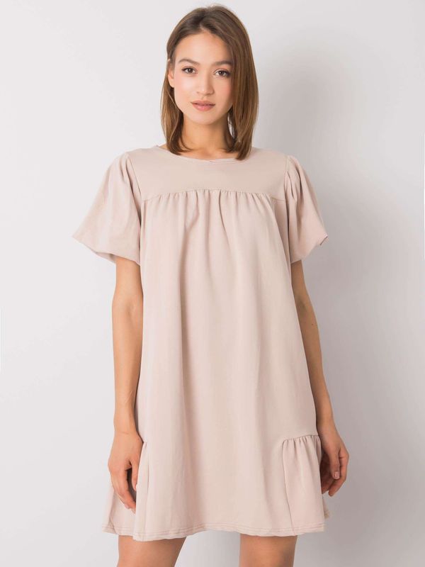 RUE PARIS Dress-RV-SK-6723.99-beige