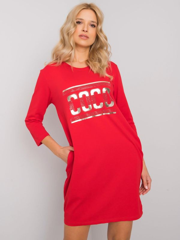 RELEVANCE Dress-RV-SK-6894.44P-Red