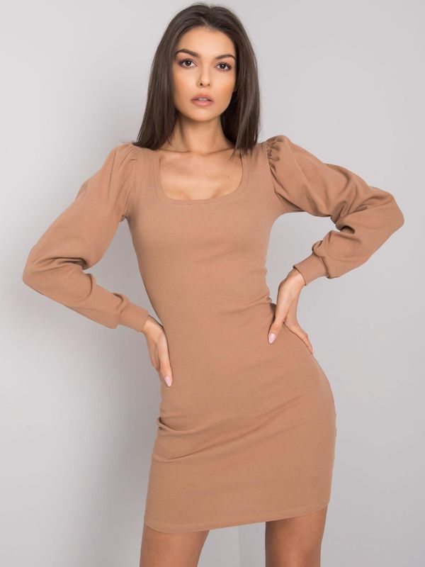 RUE PARIS Dress-RV-SK-7280.34X-camel