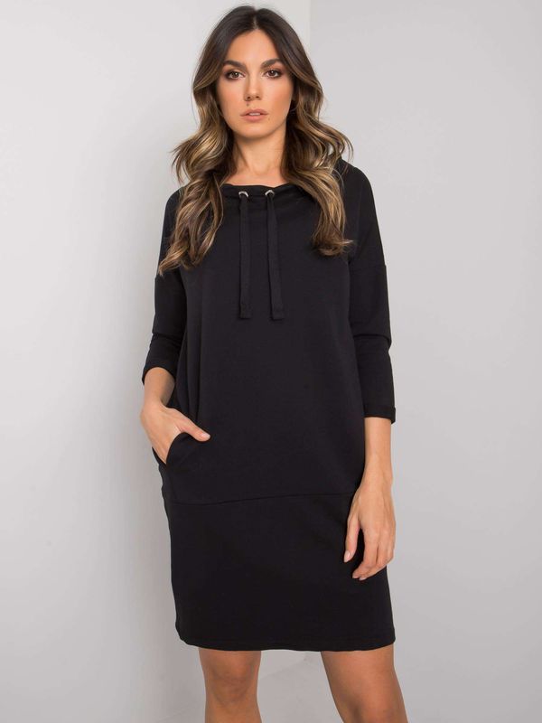 RUE PARIS Dress-RV-SK-7325.26-black