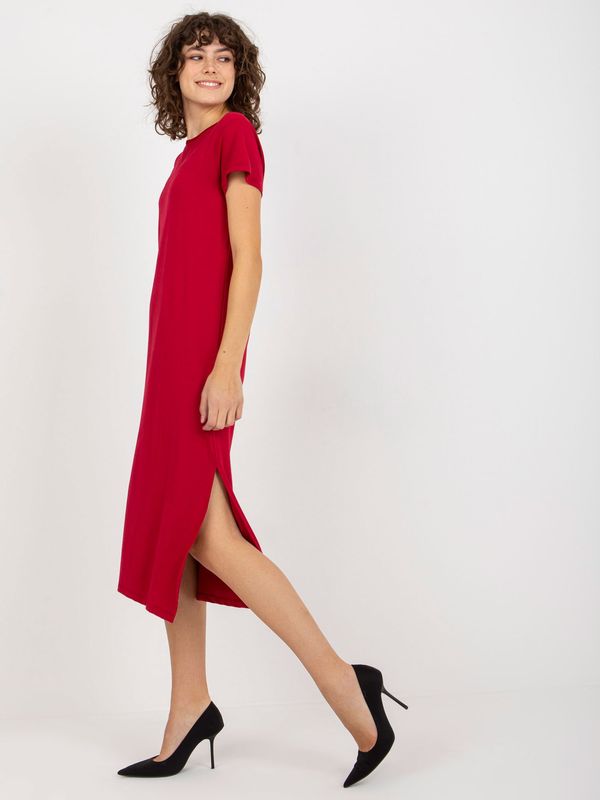 RUE PARIS Dress-RV-SK-7671.08-red