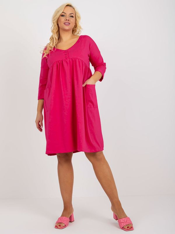 RELEVANCE Dress-RV-SK-8529.37P-Fuchsia