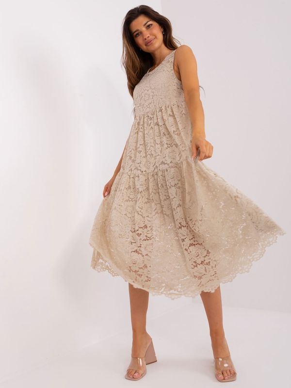 Och Bella Dress-TW-SK-BI-8246.37X-beige