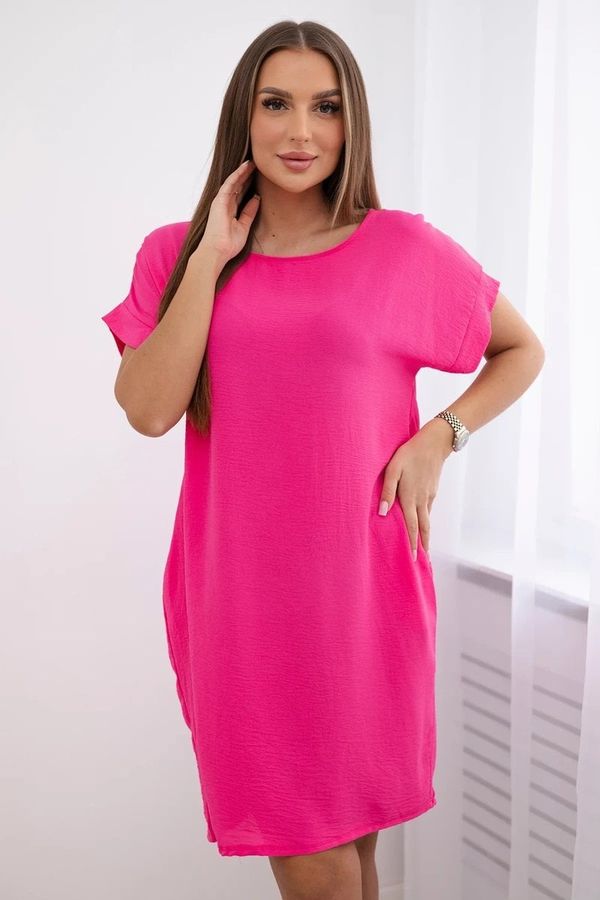 Kesi Dress with pockets Pink