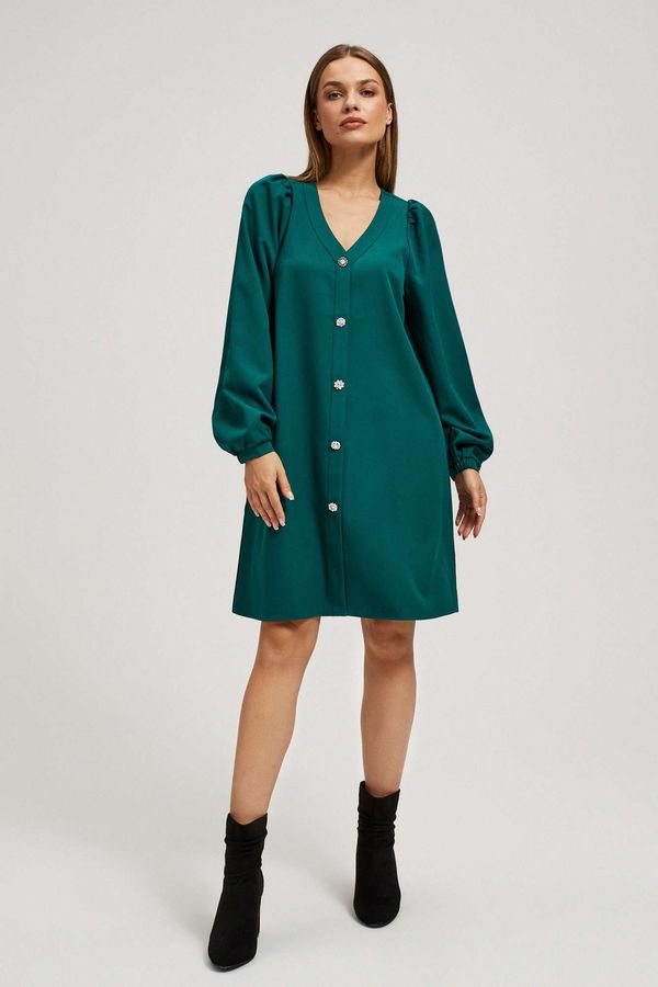 Moodo Dress with puffy sleeves