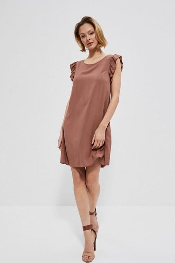 Moodo Dress with ruffles on the sleeves