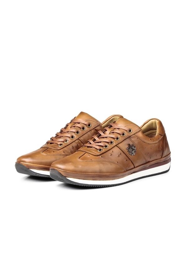 Ducavelli Ducavelli Ostrich 2 Genuine Leather Men's Daily Shoes, Casual Shoes, 100% Leather Shoes