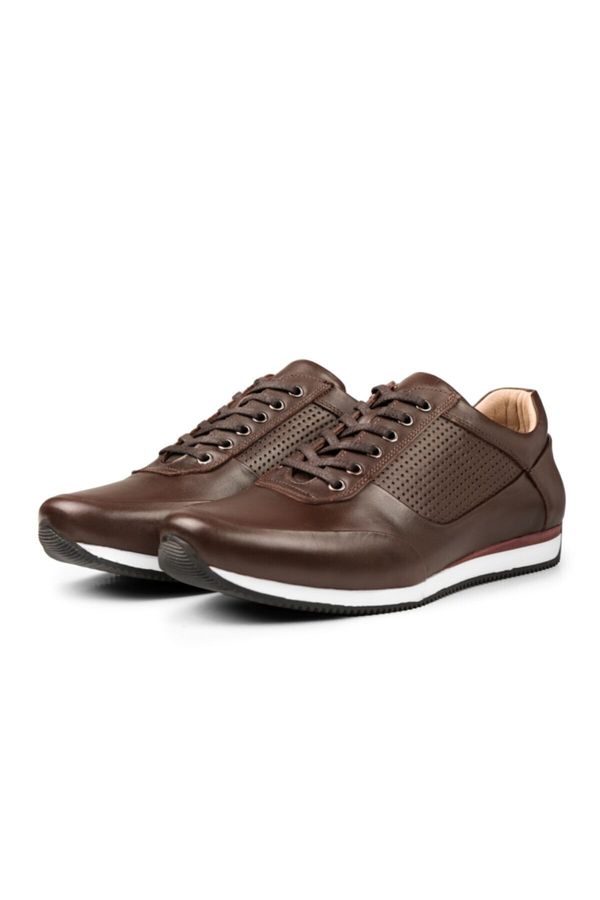 Ducavelli Ducavelli Showy Genuine Leather Men's Casual Shoes, Casual Shoes, 100% Leather Shoes, All Seasons.