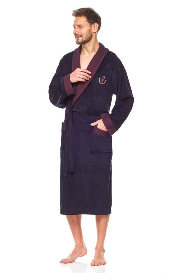 L&L Duke Navy Blue Robe