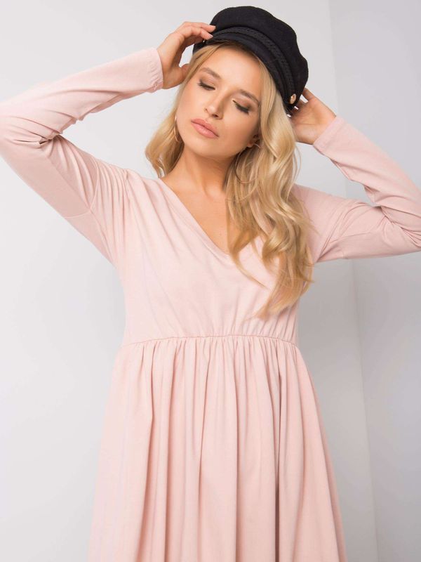 Fashionhunters Dusty pink dress by Brooke RUE PARIS