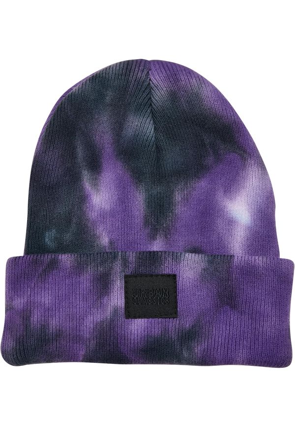 Urban Classics Dye Beanie Children's Ultraviolet/Dark Grey Tie