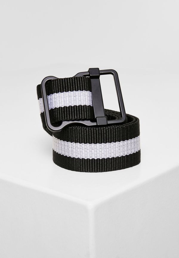 Urban Classics Easy Belt with Black/White Stripes