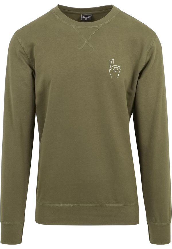 MT Men Easy Sign Crewneck Olive