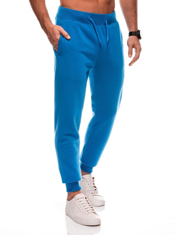 Edoti Edoti BASIC men's uniform jogger sweatpants - blue