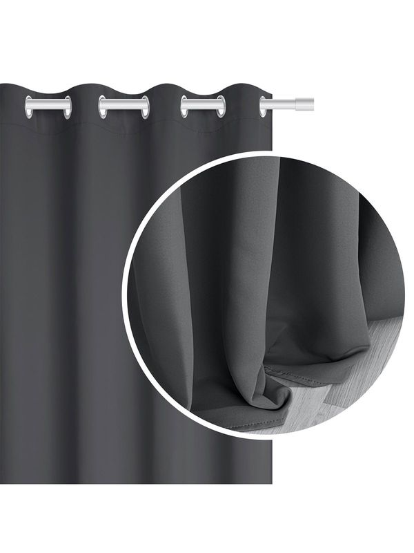 Edoti Edoti Blackout Hold curtain 140x250 A489