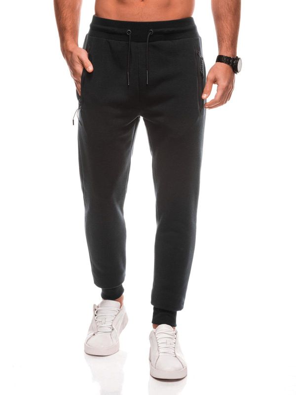 Edoti Edoti Men's BASIC uniform sweatpants - black