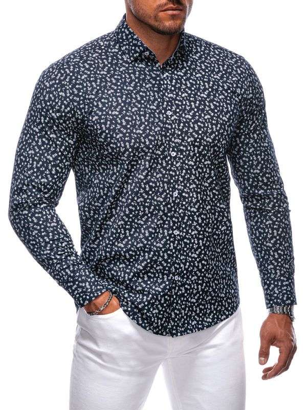 Edoti Edoti Men's long sleeve shirt