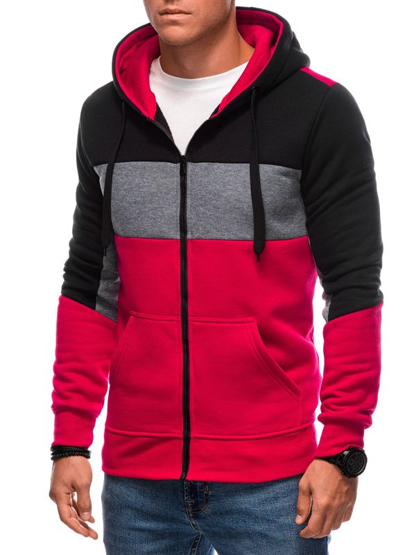 Edoti Edoti Men's zip-up sweatshirt