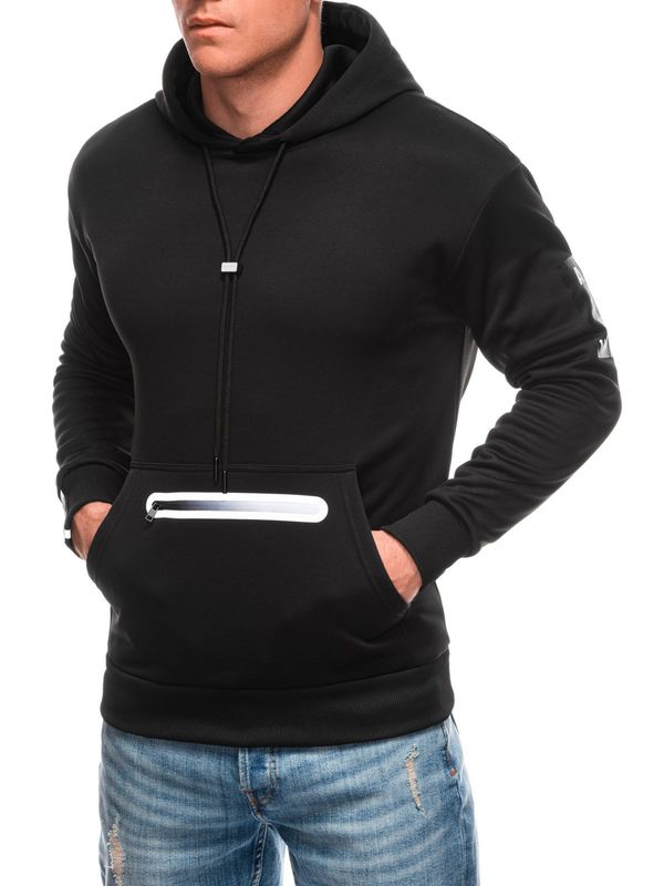 Edoti Edoti Men's zip-up sweatshirt