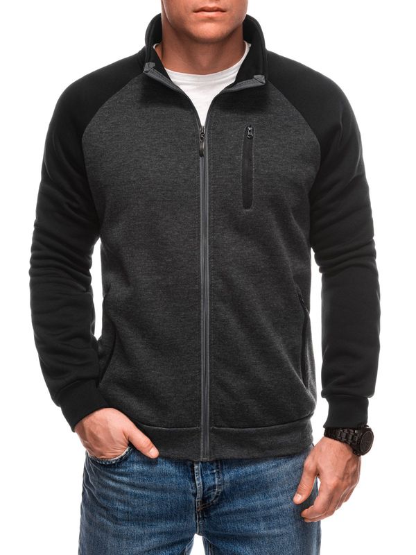 Edoti Edoti Men's zip-up sweatshirt