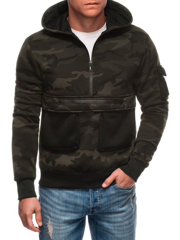 Edoti Edoti Men's zip-up sweatshirt