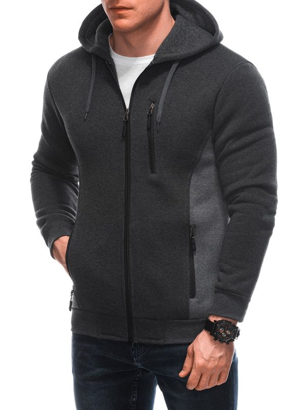 Edoti Edoti Men's zip-up sweatshirt