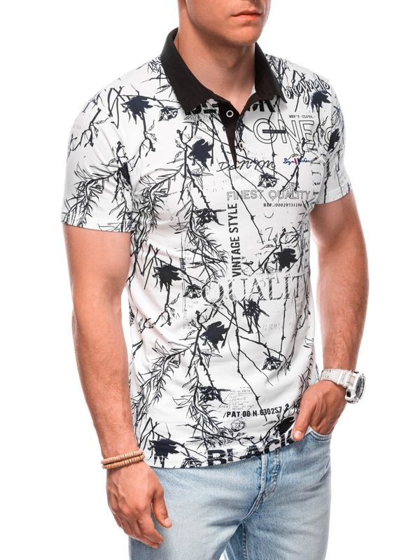 Edoti Edoti Printed Men's Polo Shirt