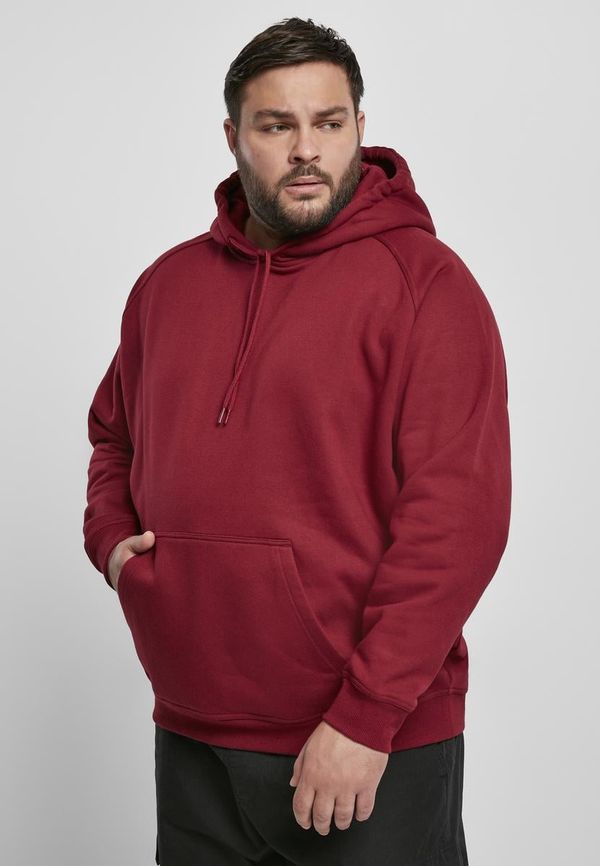 Urban Classics Empty Hoody Burgundy