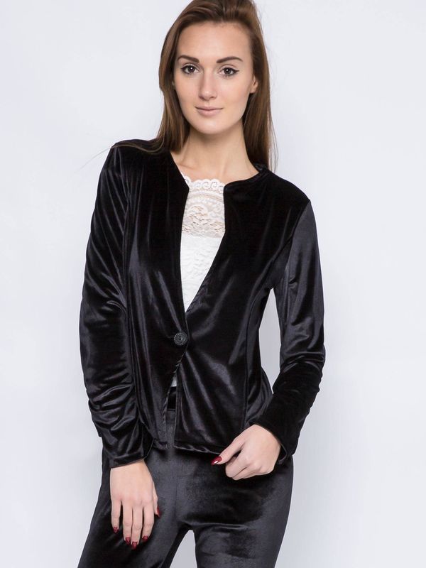 Euphory Euphora velour jacket black