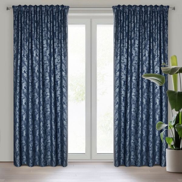 Eurofirany Eurofirany Unisex's Drape 409959 Navy Blue