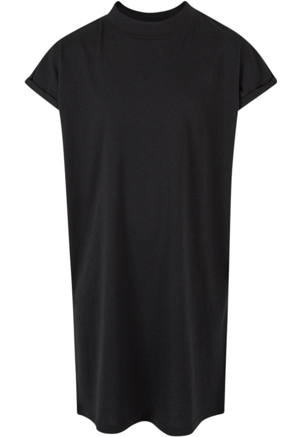 Urban Classics Kids Extended Shoulder dress for girls - black