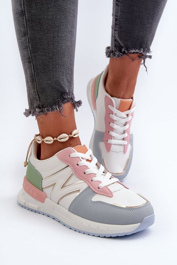 FB2 FB2 Women's Sneakers Made of Eco Leather Multicolor Kaimans