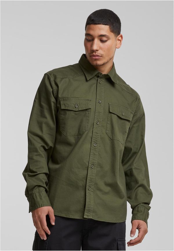 Brandit Flanellshirt olive