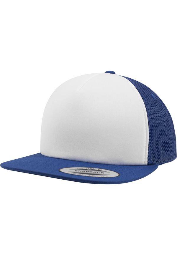 Flexfit Foam Trucker with white front roy/wht/roy