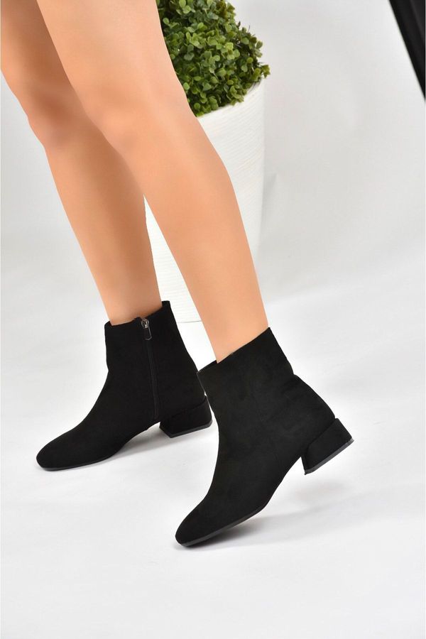 Fox Shoes Fox Shoes Black Suede Women's Boots