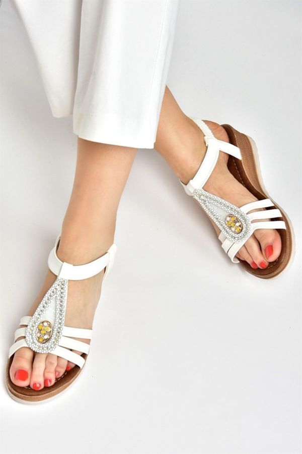 Fox Shoes Fox Shoes White Daily Women's Sandals