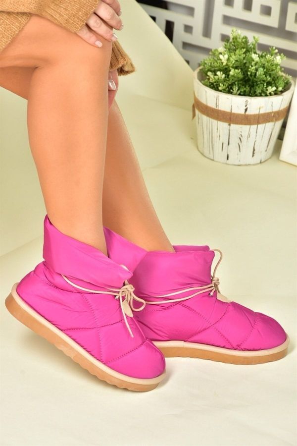 Fox Shoes Fox Shoes Women's Fuchsia Fabric Casual Boots