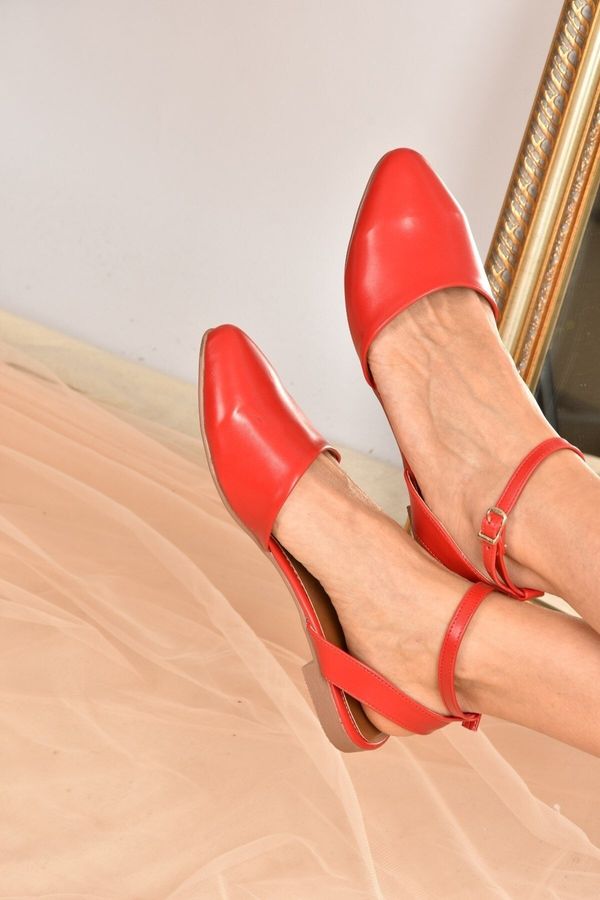 Fox Shoes Fox Shoes Women's Red Flat Shoes