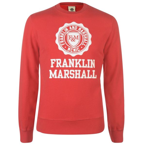 Franklin and Marshall Franklin and Marshall Stamp Logo Sweatshirt