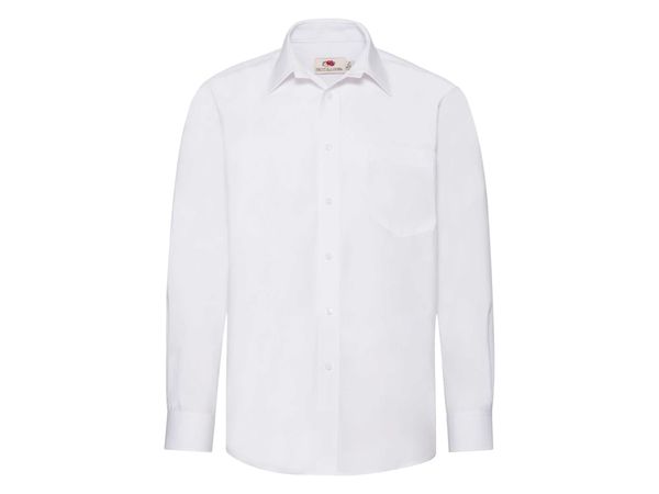 Fruit of the Loom FRUIT OF THE LOOM F13•LONG SLEEVE POPLIN SHIRT